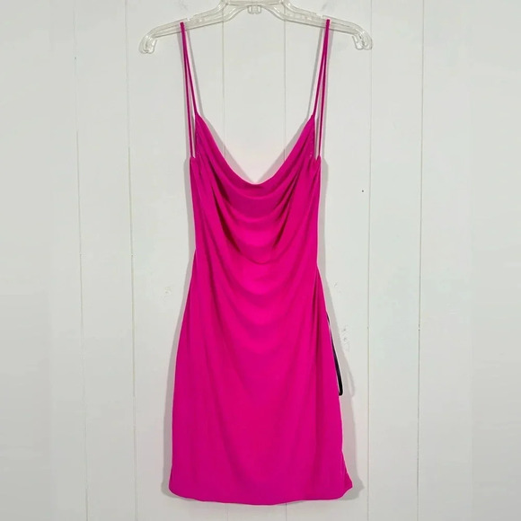 saints Dresses & Skirts - Saints Fuchsia Mini Dress Sleeveless Cocktail Straps Sz M
